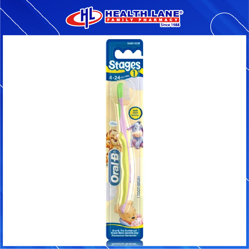 ORAL B STAGES 1 TOOTHBRUSH 1'S